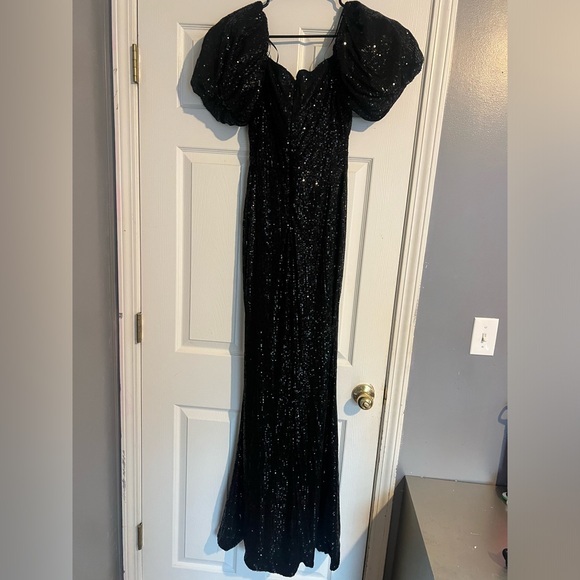 Fashion Nova God’s Gift sequin maxi dress worn once - Picture 4 of 4